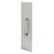 Prime-Line Door Pull Plate with Handle, Satin Aluminum, 4 in. x 16 in. Single Pack J 4579 - alternate 1